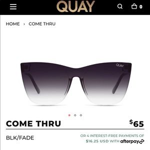 Quay come through sunglasses